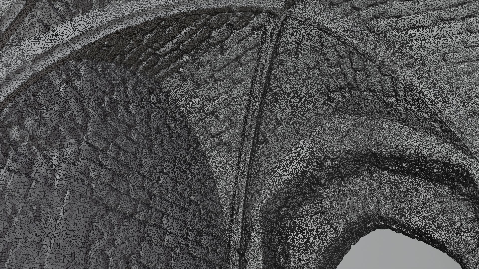 Crusaders Castle Gate in Caesaria  3D model_27