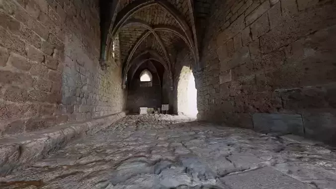 Crusaders Castle Gate in Caesaria 