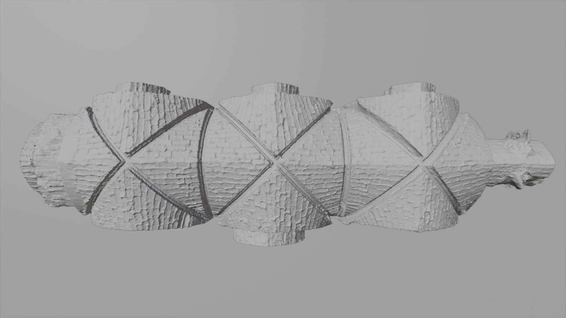 Crusaders Castle Gate in Caesaria  3D model_29