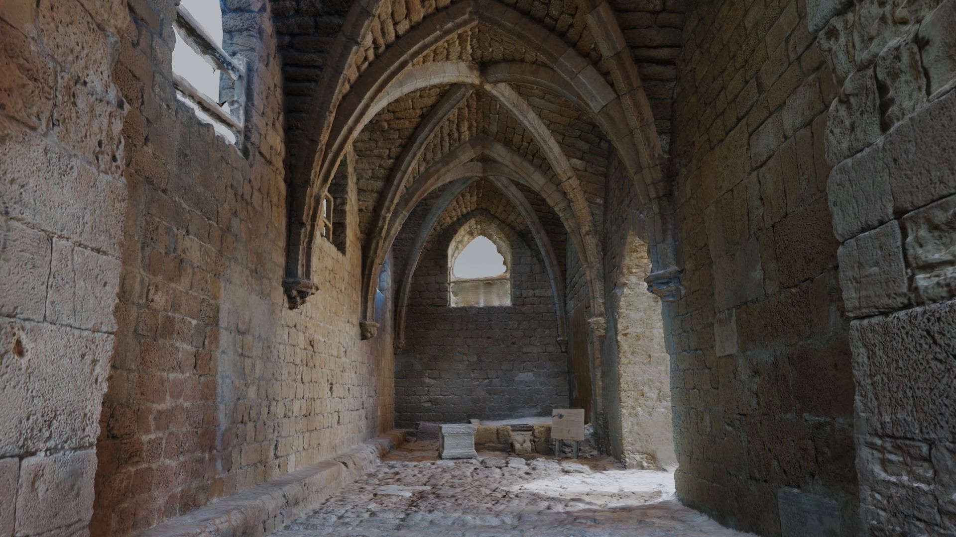 Crusaders Castle Gate in Caesaria  3D model_23