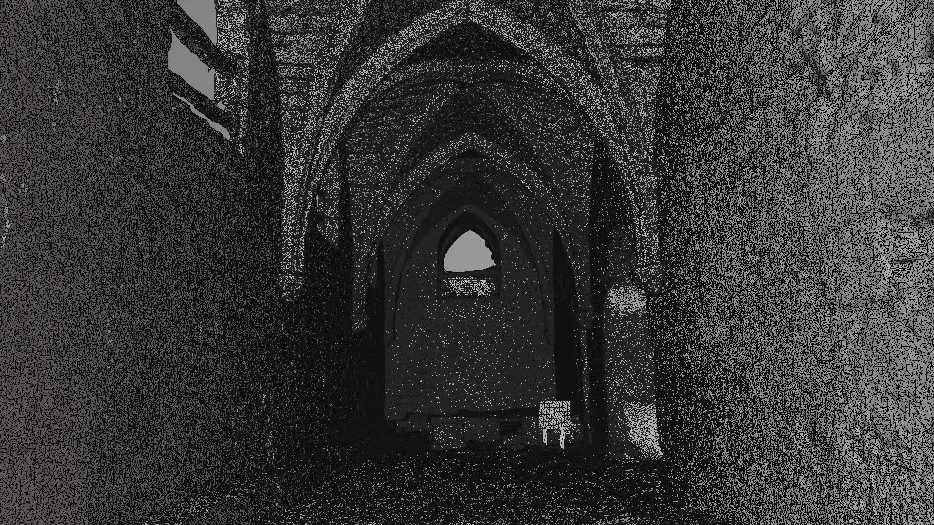 Crusaders Castle Gate in Caesaria  3D model_24