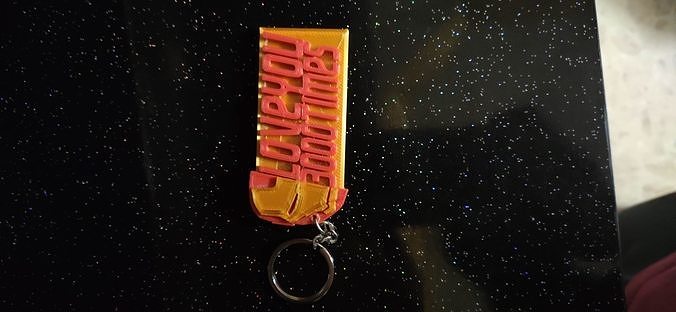 IRONMAN KEYCHAIN 3D print model