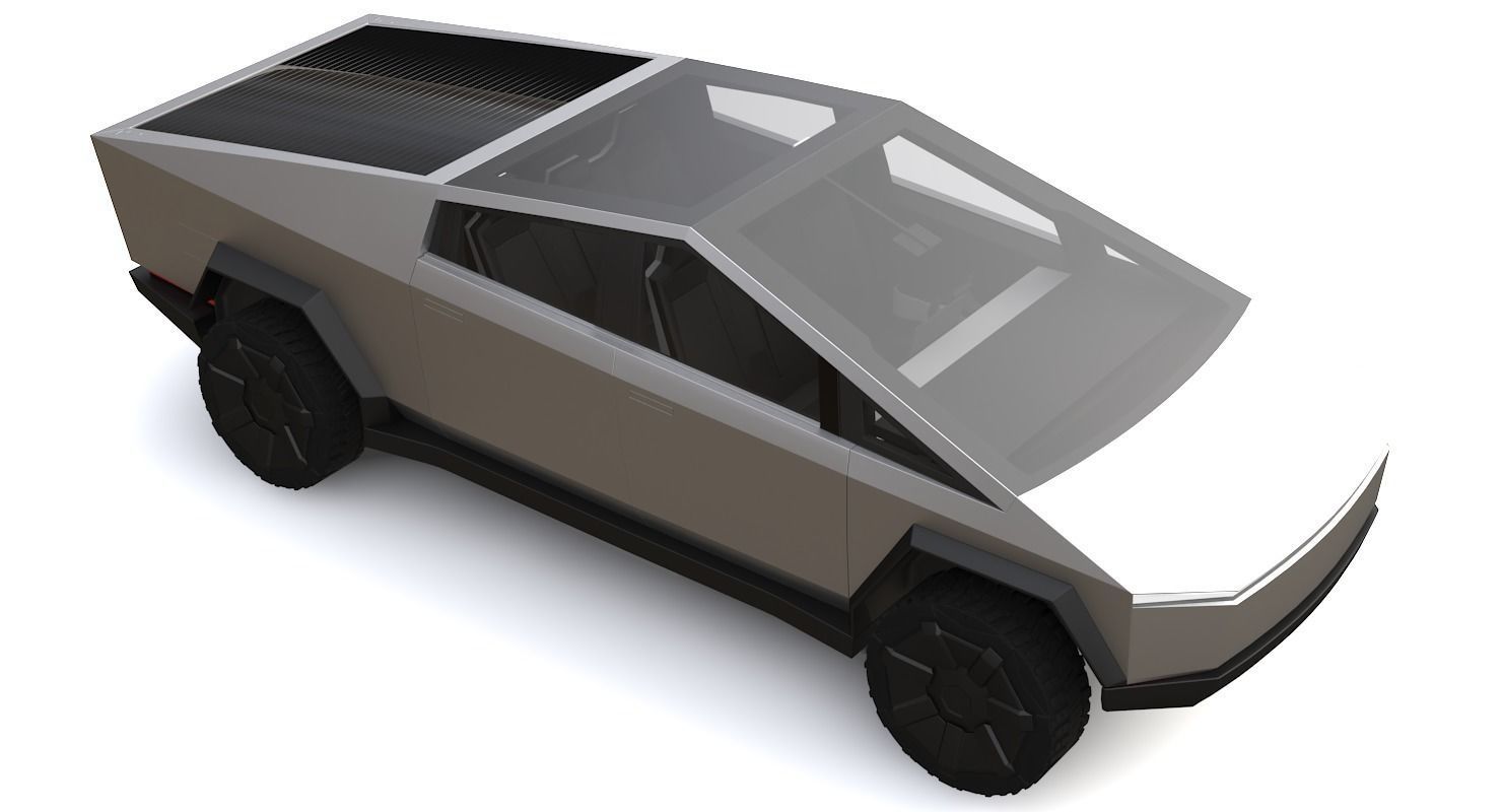 Tesla Cybertruck 3D model_5