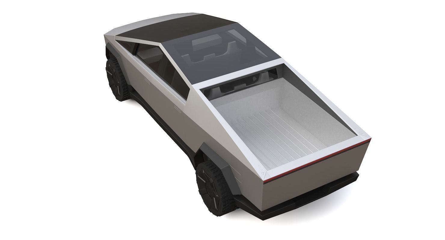 Tesla Cybertruck 3D model_2