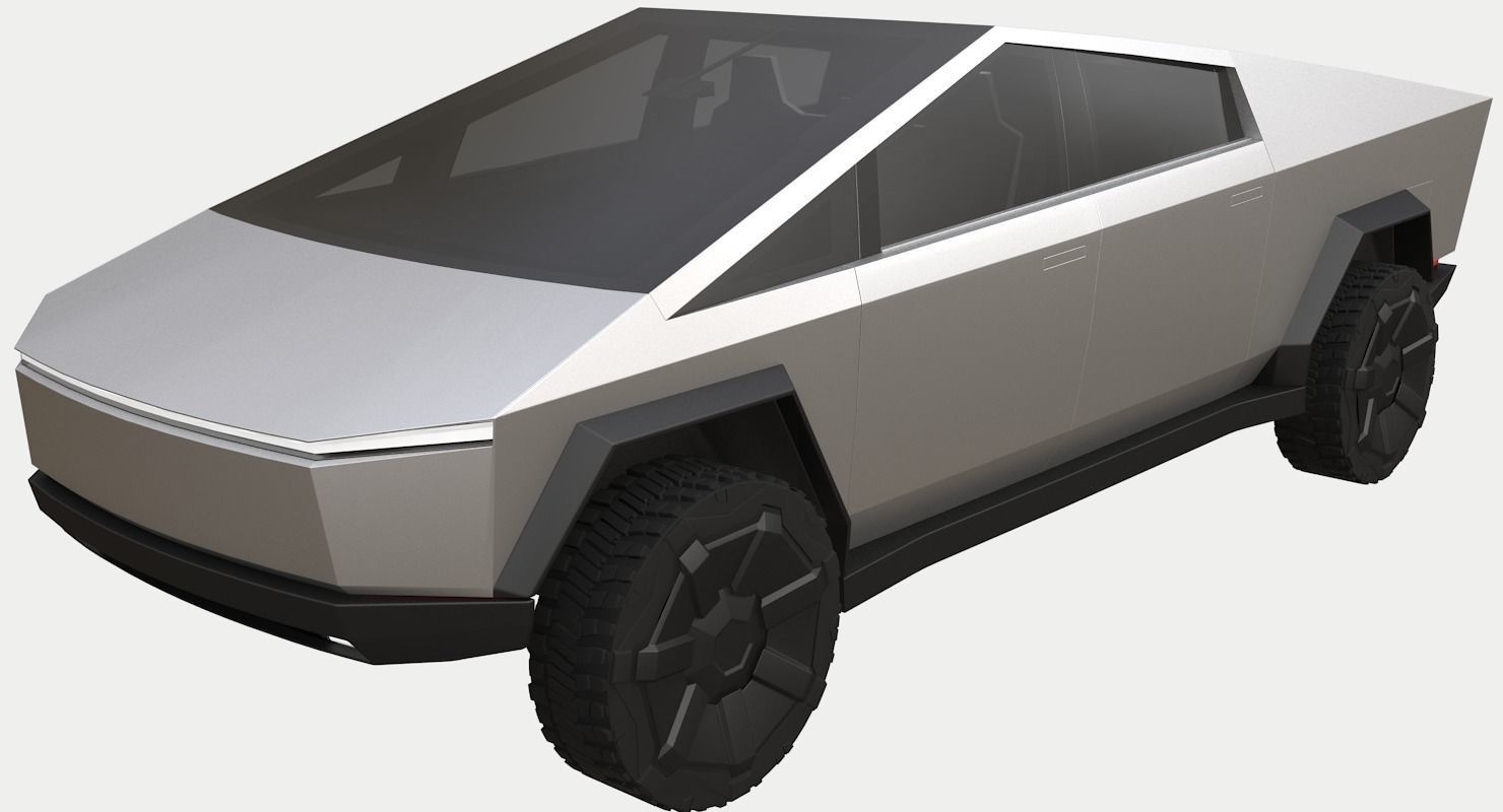 Tesla Cybertruck 3D model_1