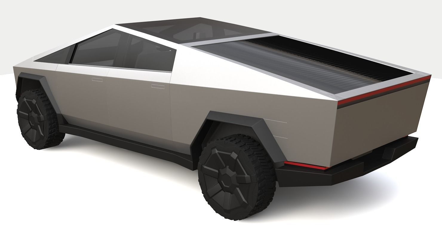 Tesla Cybertruck 3D model_3