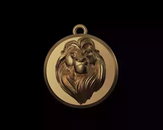 Mufasa - The Lion King  Pendant- 3D Print Model