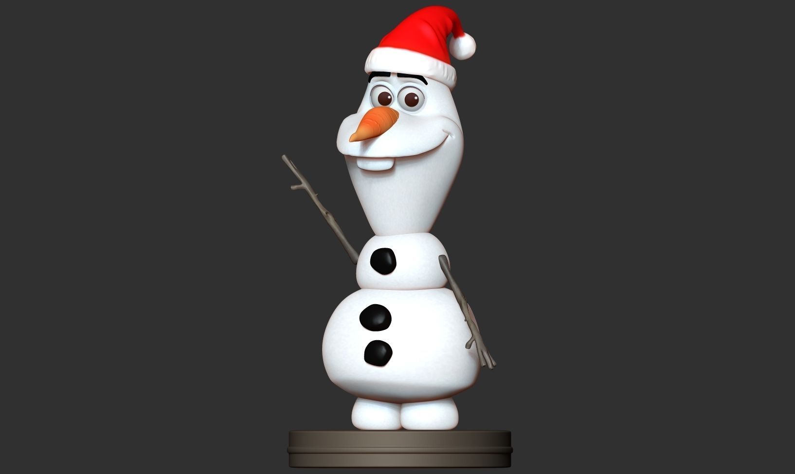 Olaf - Frozen 2 Fanart 3D print model_5