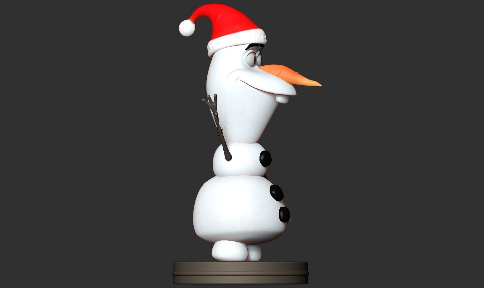 Olaf - Frozen 2 Fanart 3D print model_9