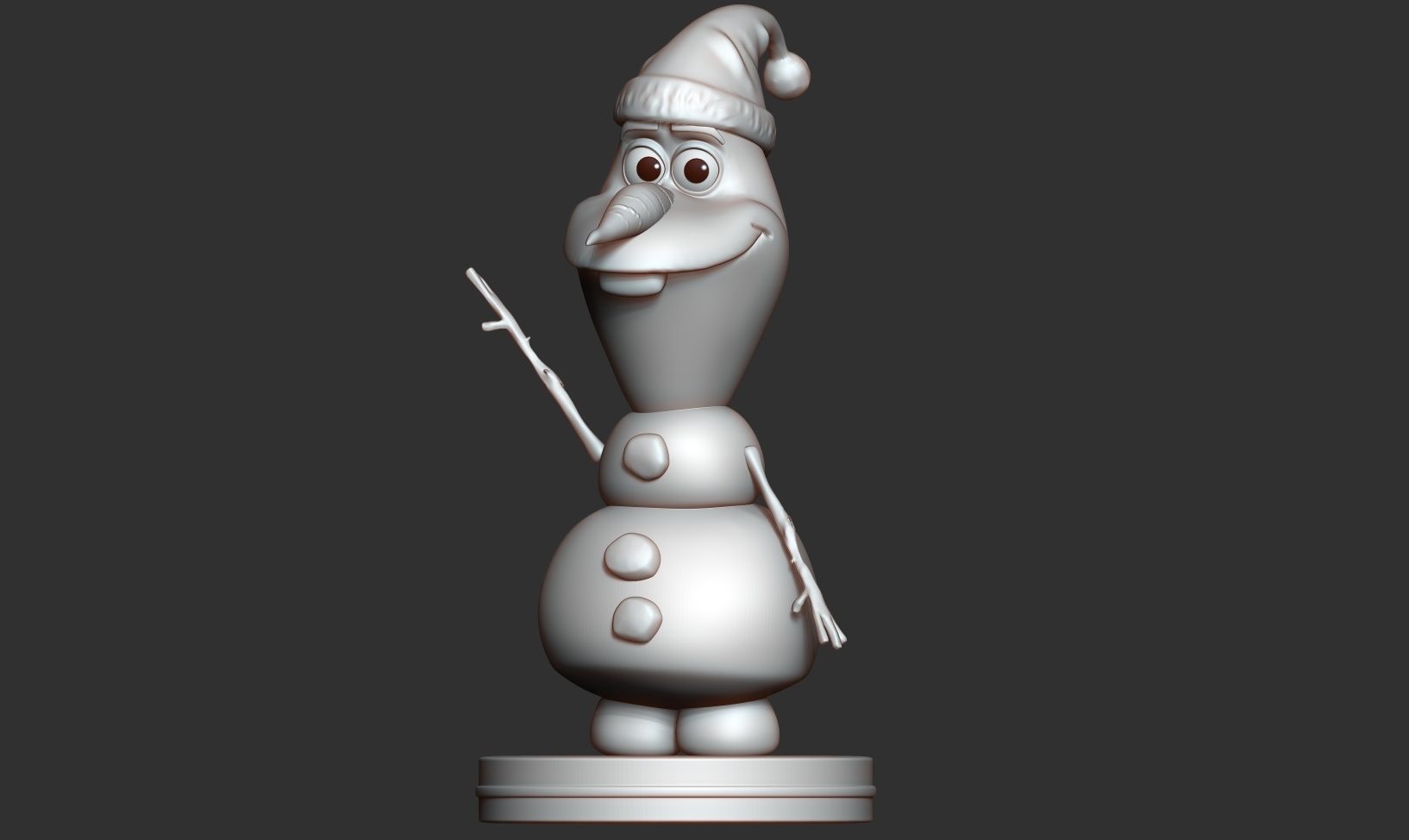 Olaf - Frozen 2 Fanart 3D print model_6