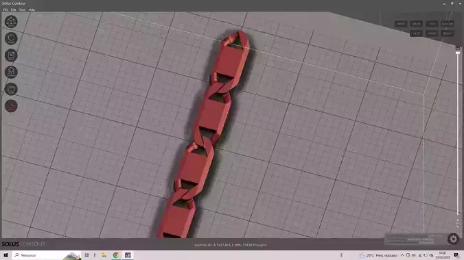 Piastrina chain 3D print model
