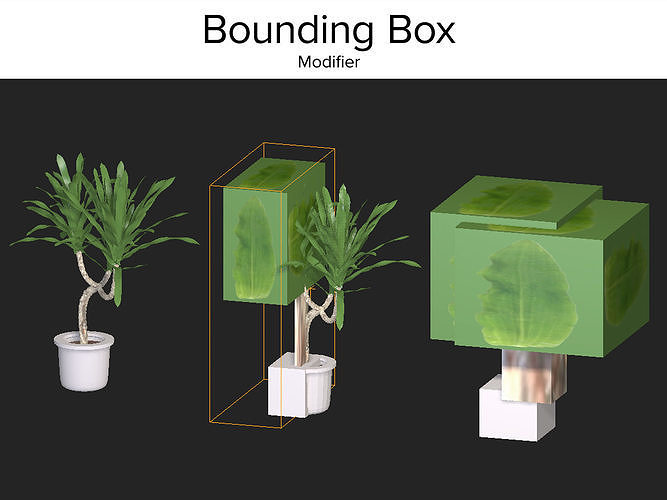 Bounding Box Modifier 3dsMax  3D model