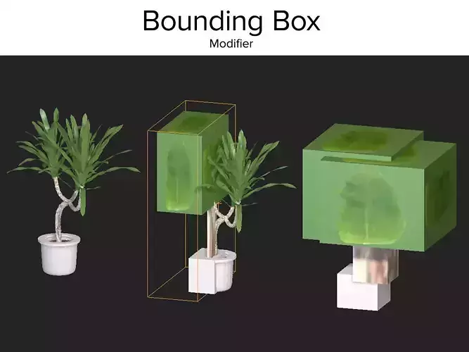 Bounding Box Modifier 3dsMax  3D model