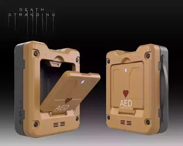 Death stranding Heartman AED 3D print model