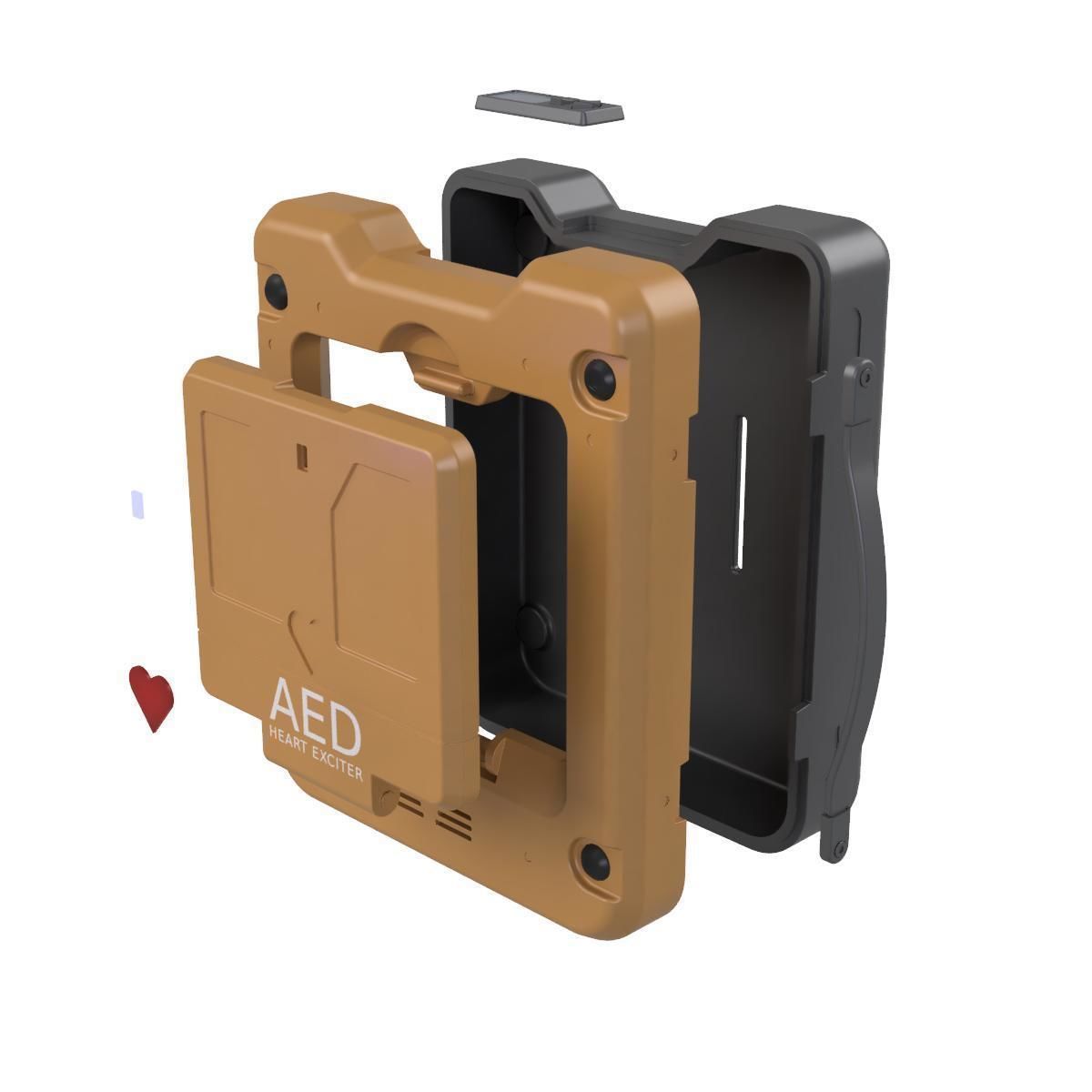 Death stranding Heartman AED 3D print model_2