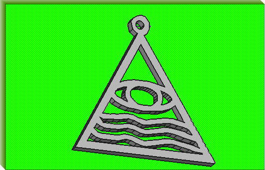 Gods Eye 3D print model_1