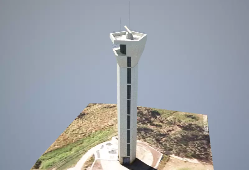 Point Cartwright Lighthouse Low poly 3D model_0