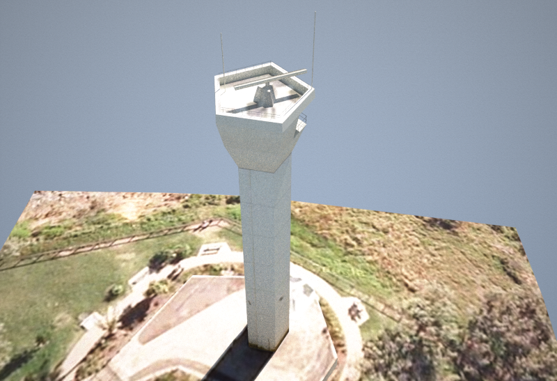Point Cartwright Lighthouse Low poly 3D model_2