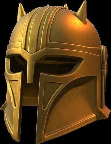 The Mandalorian Blacksmiths Helmet 3D model