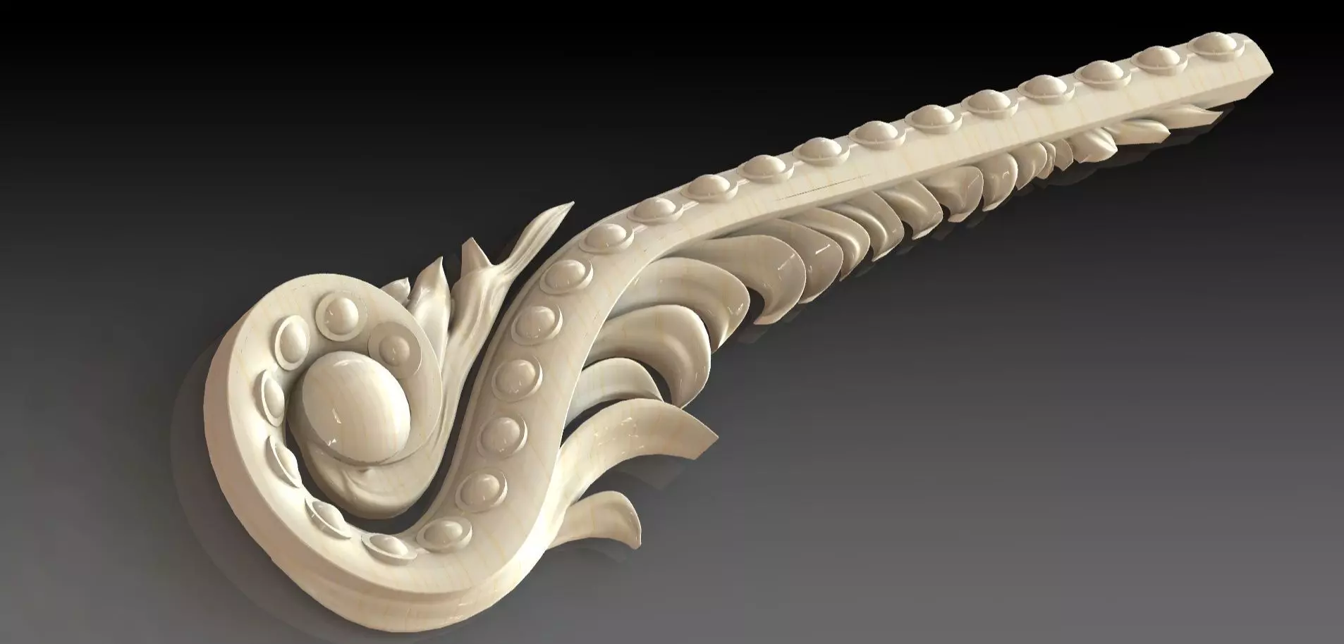 The baguette is decorative 3D print model_0