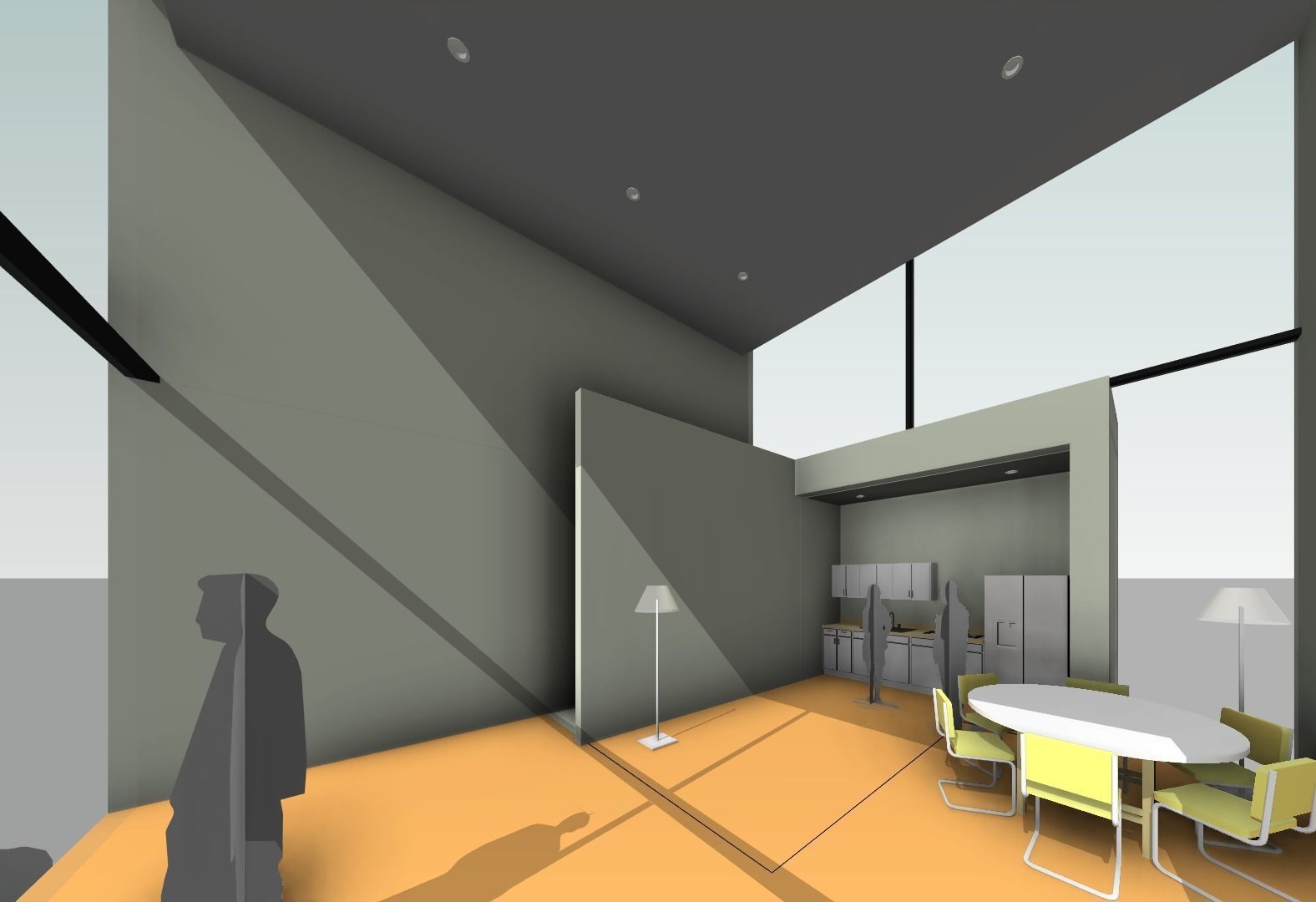 4x4 HOUSE by TADAO ANDO - AUTODESK REVIT 3D model_14