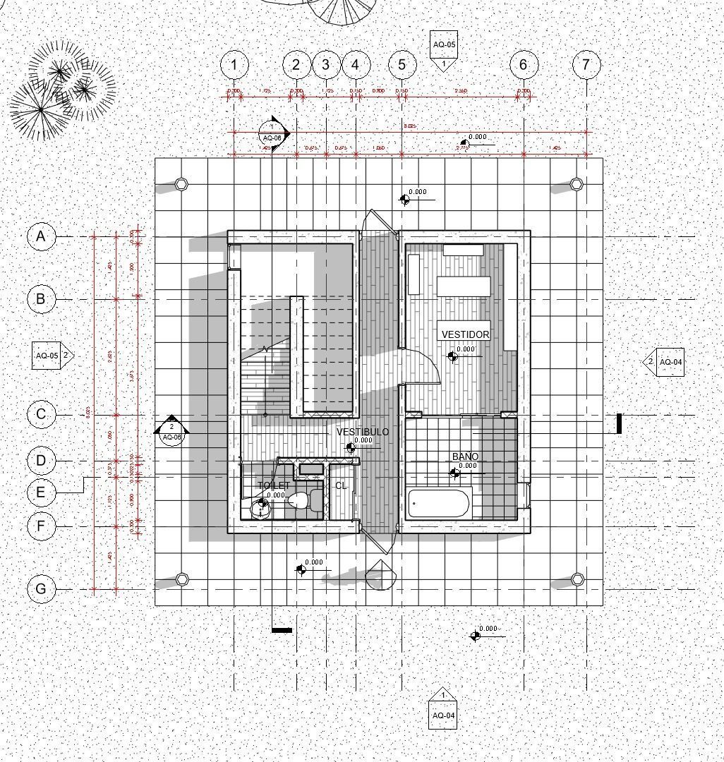 4x4 HOUSE by TADAO ANDO - AUTODESK REVIT 3D model_5