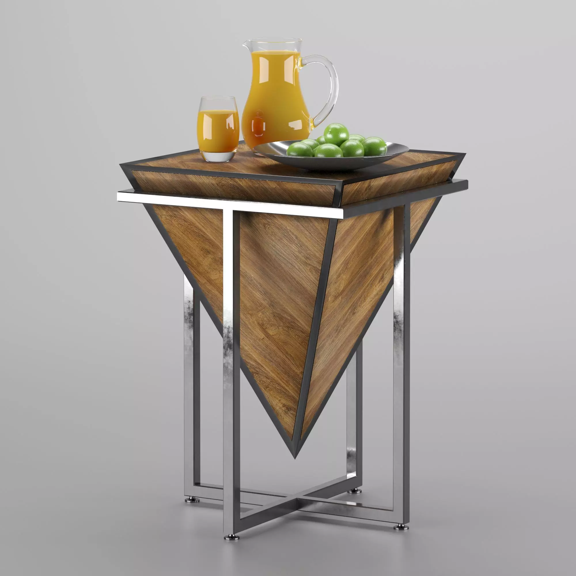 Coffee table 3D model_0