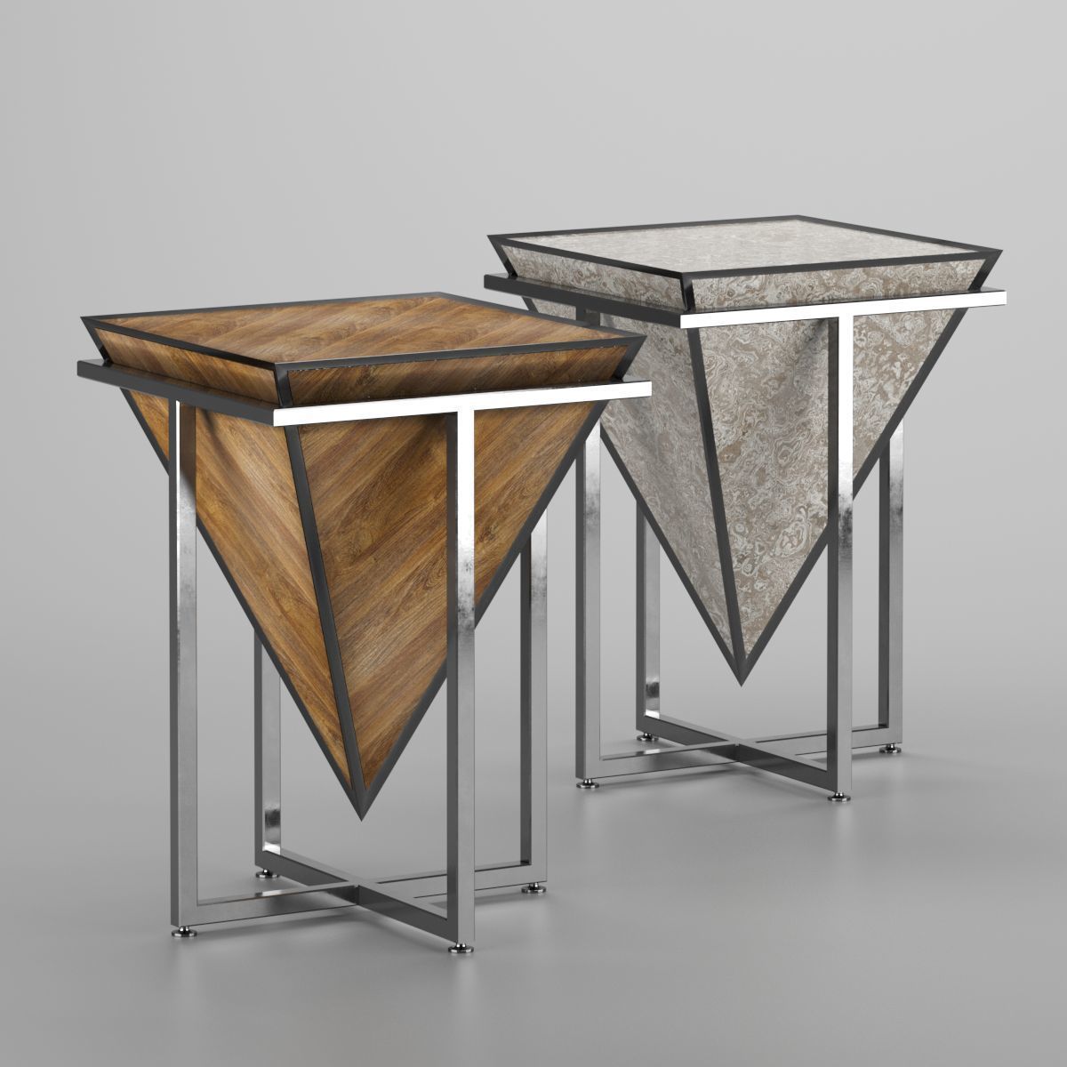 Coffee table 3D model_1