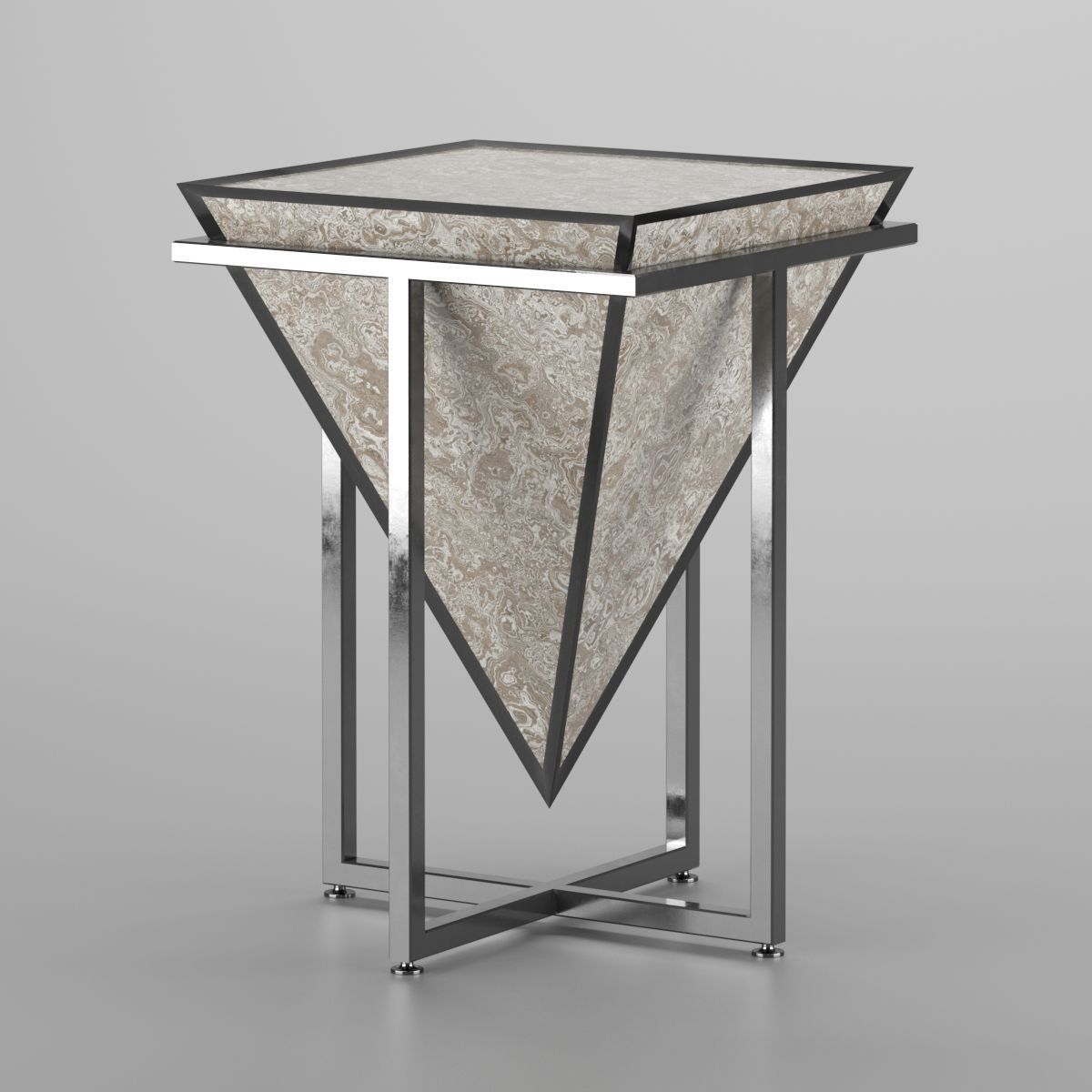 Coffee table 3D model_3