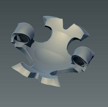 Best Cool High detailed Carved Bracelet jewel chain elements 3D print model_7