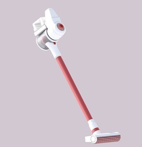 Vacuum cleaner wireless Xiaomi Low-poly 3D model