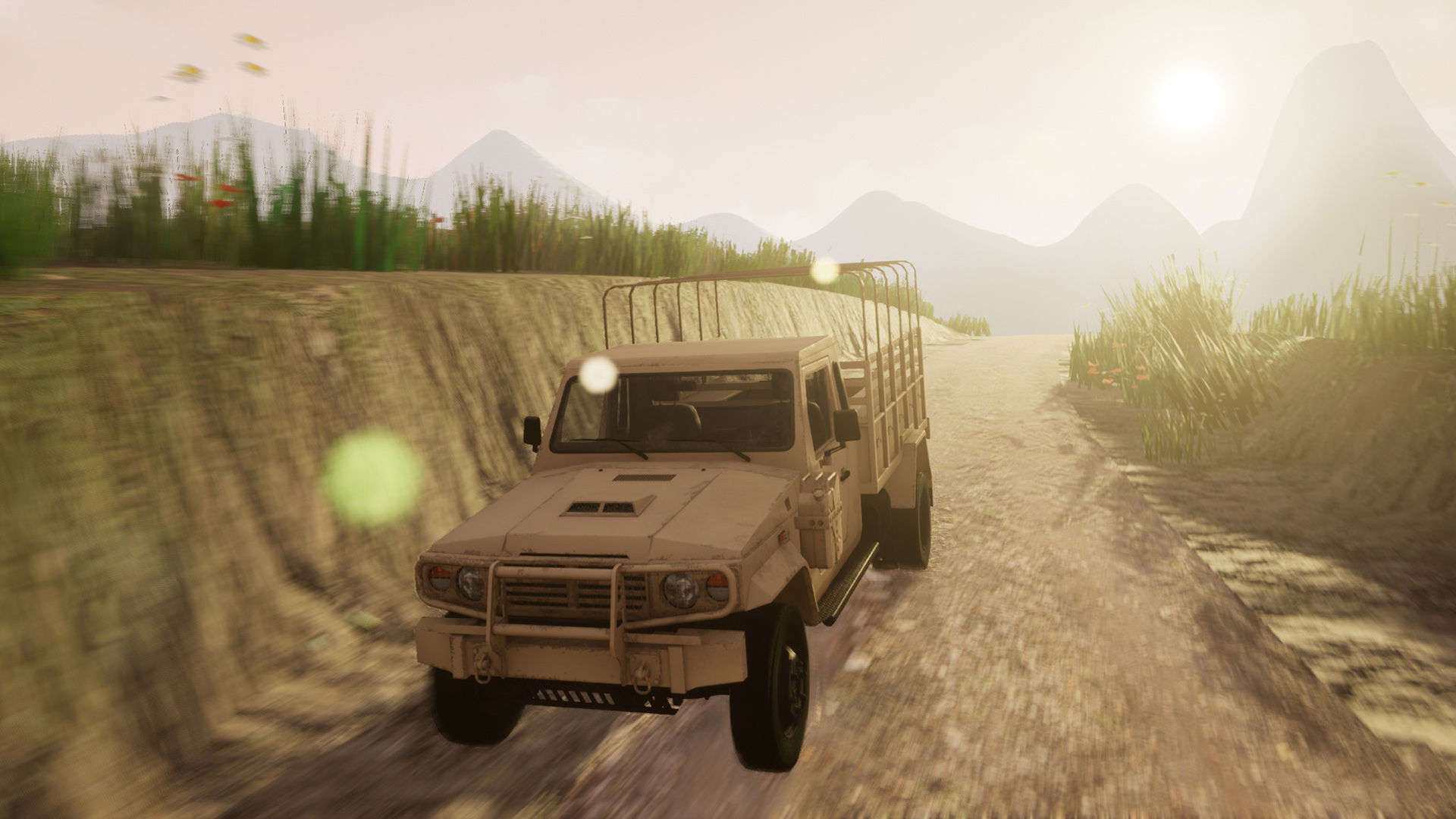 Light Military Vehicle Low-poly 3D model_2