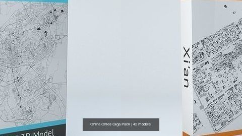 China Cities Giga Pack 3D Model Collection_5