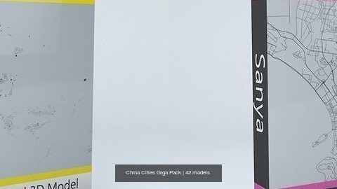 China Cities Giga Pack 3D Model Collection_7