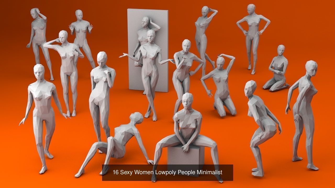 Lowpoly Giga Pack 3D Model Collection_8