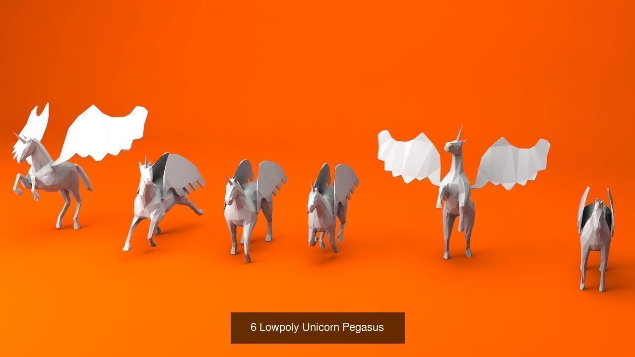 Lowpoly Giga Pack 3D Model Collection_16