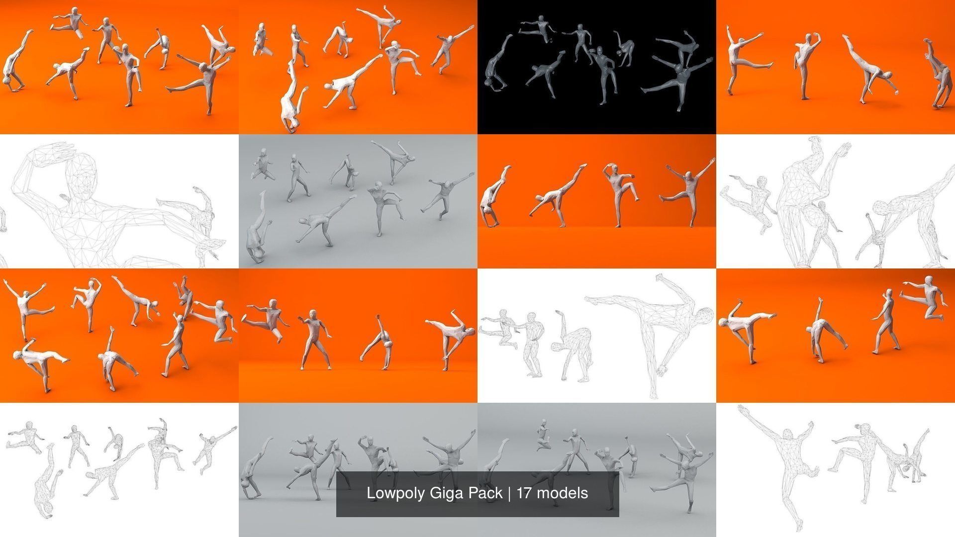 Lowpoly Giga Pack 3D Model Collection_2