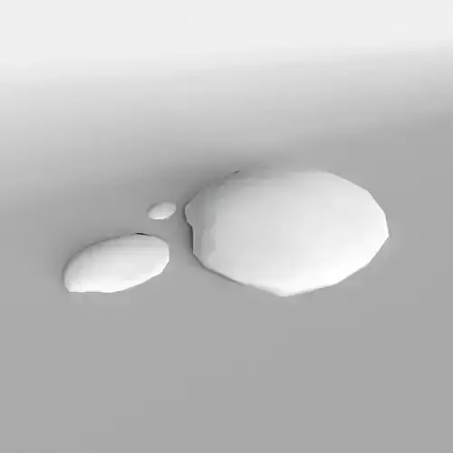 Snow v1 001 Low-poly 3D model