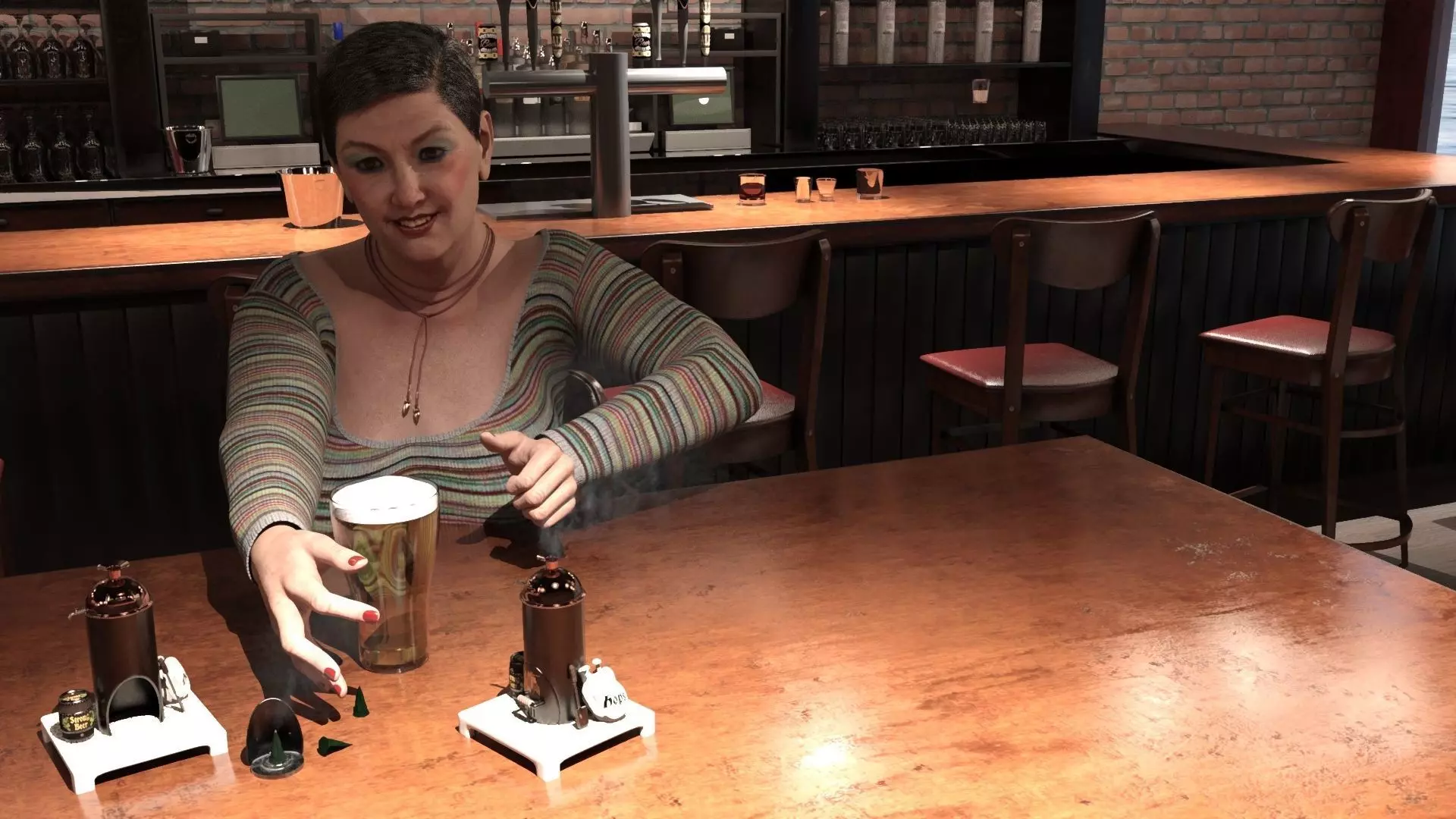 Breweryoven for incensecandles 3D model_0