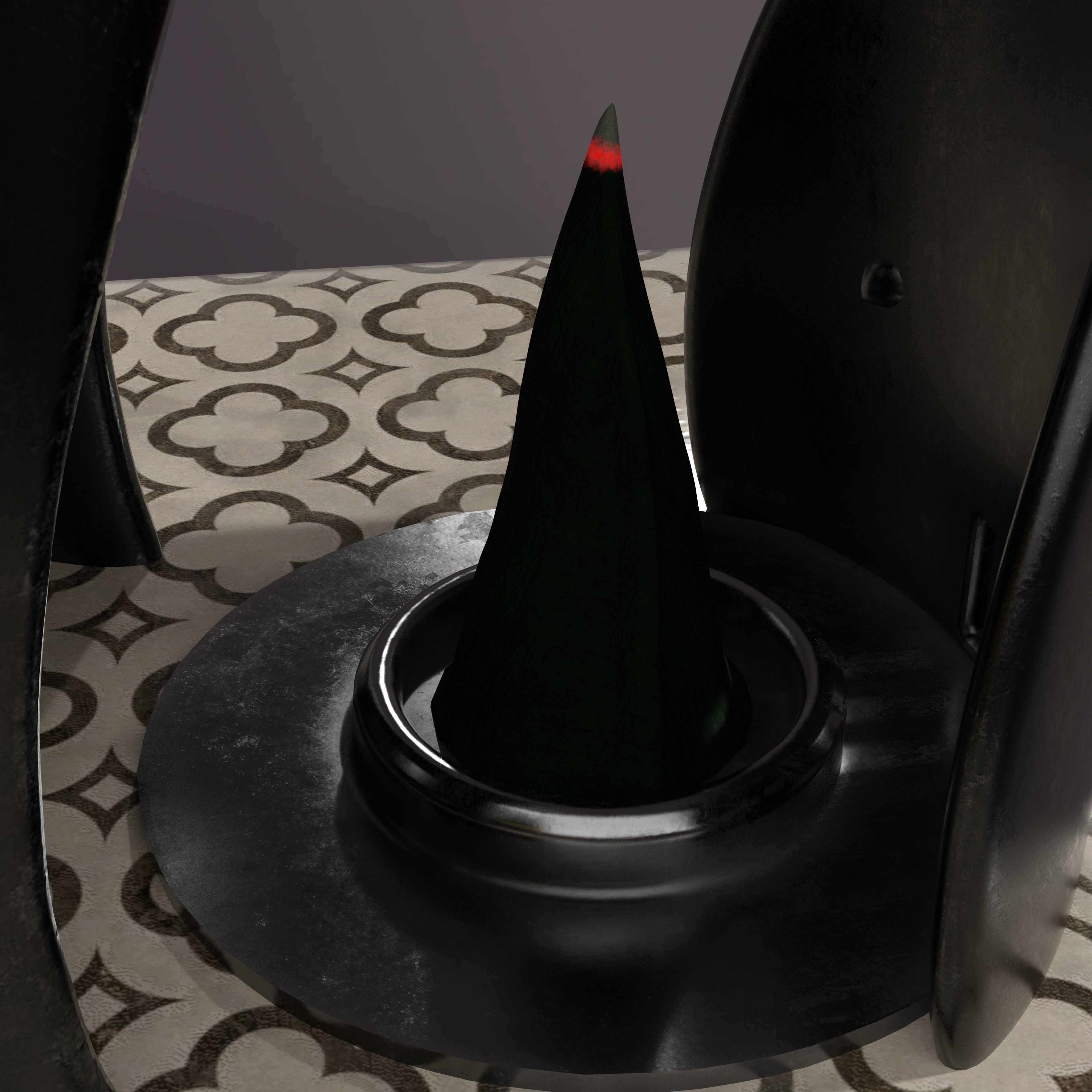 Breweryoven for incensecandles 3D model_3