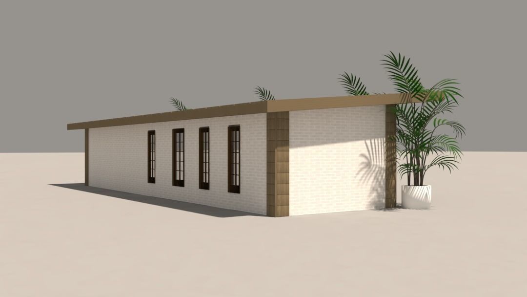 Summer House 3D model_3