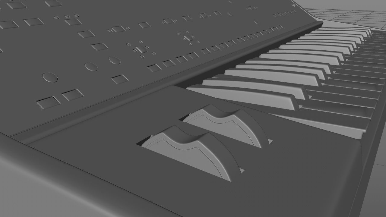 Moog Sub 37 3D model_9