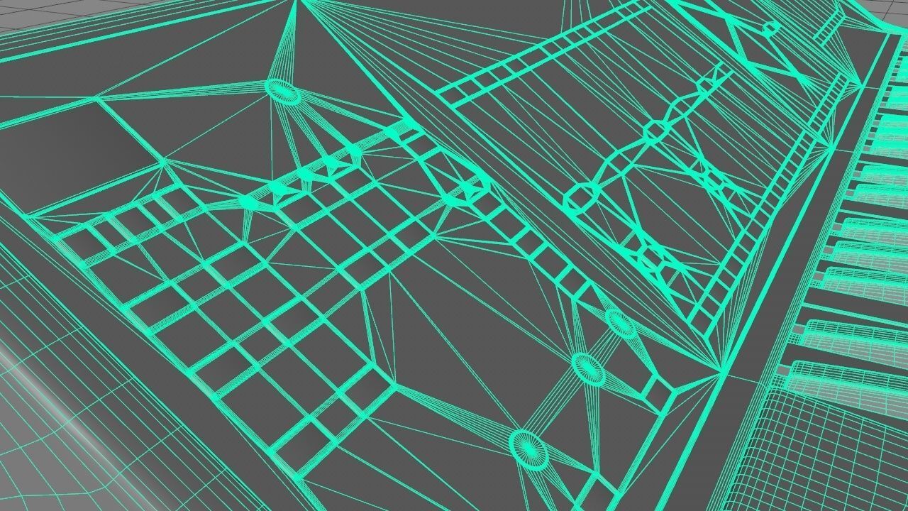 Moog Sub 37 3D model_13