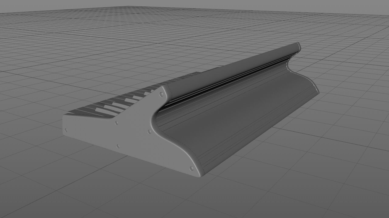 Moog Sub 37 3D model_8