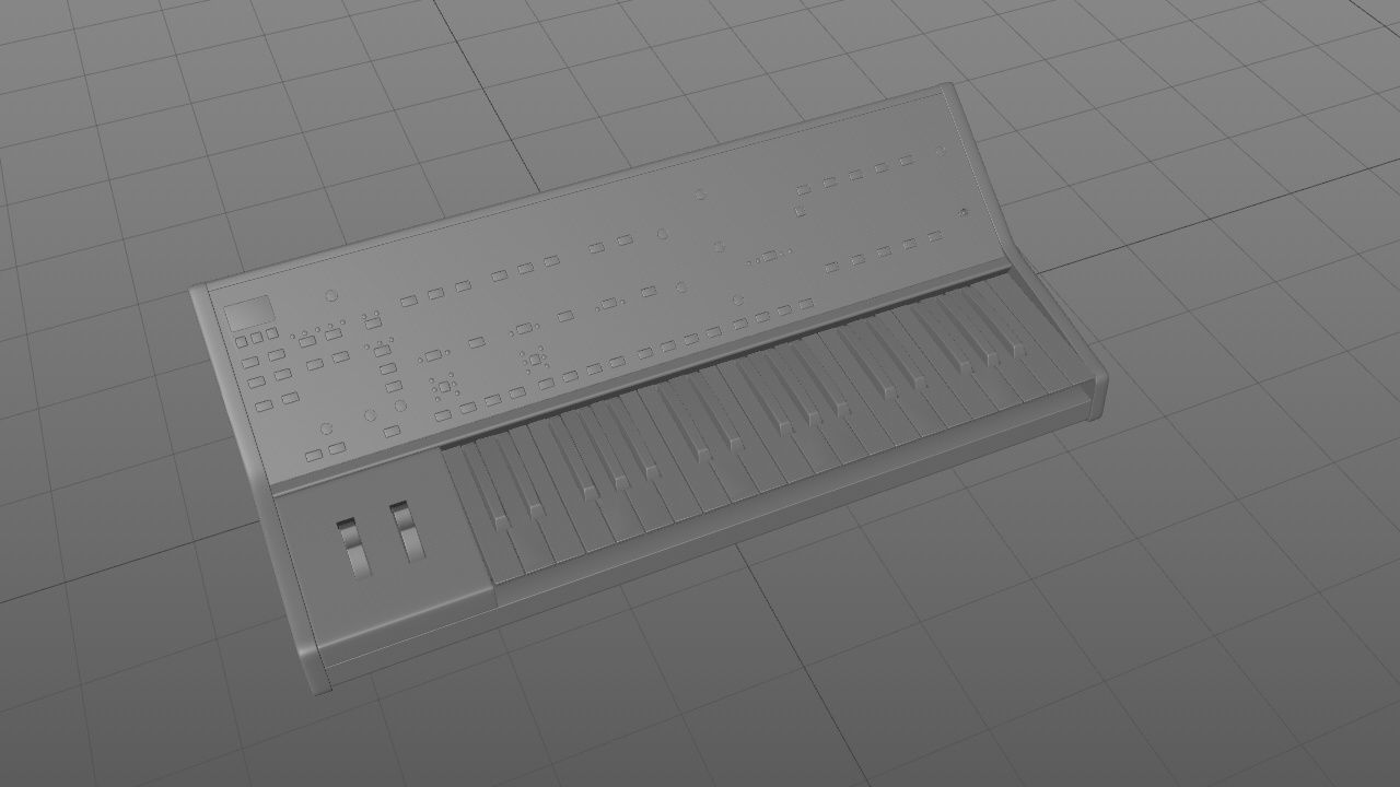 Moog Sub 37 3D model_6