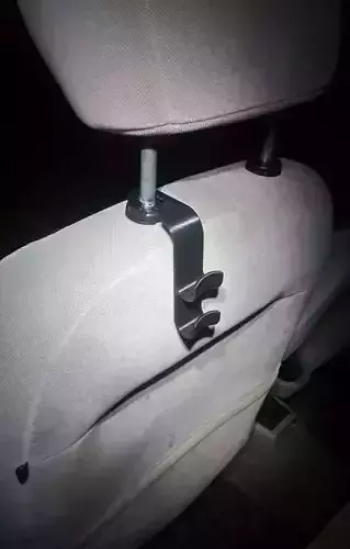 Neckhook car seat office chair hooks 3D print model
