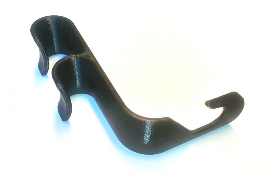 Neckhook car seat office chair hooks 3D print model_4