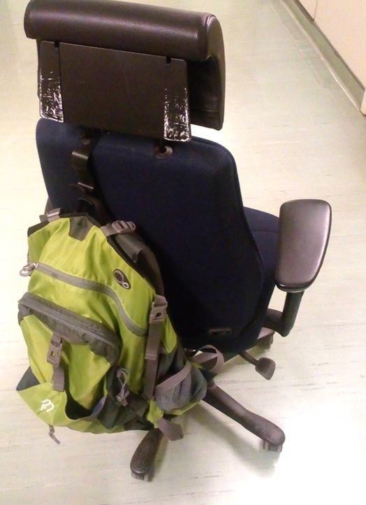 Neckhook car seat office chair hooks 3D print model_5