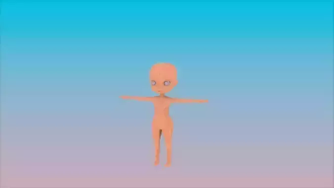 model made in blender Low-poly 3D model