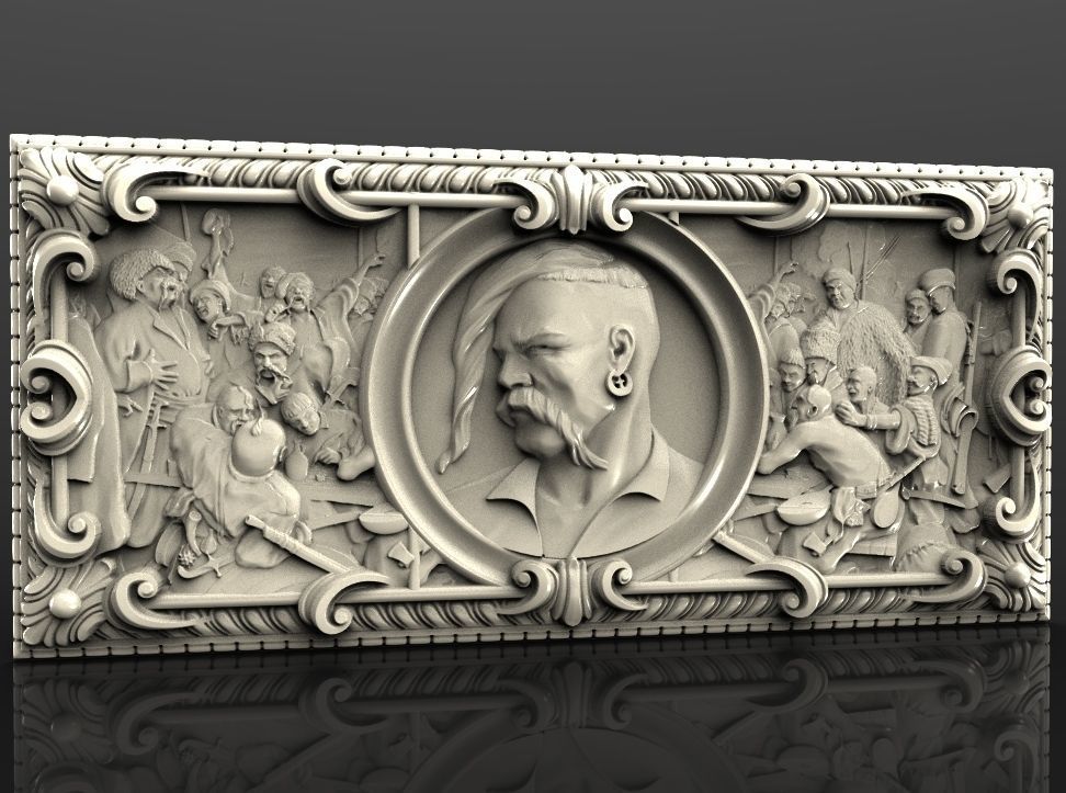 backgammon Kozak 3D model_2